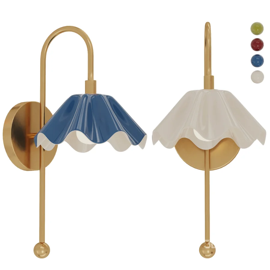 Brass Wall Sconce Image 5