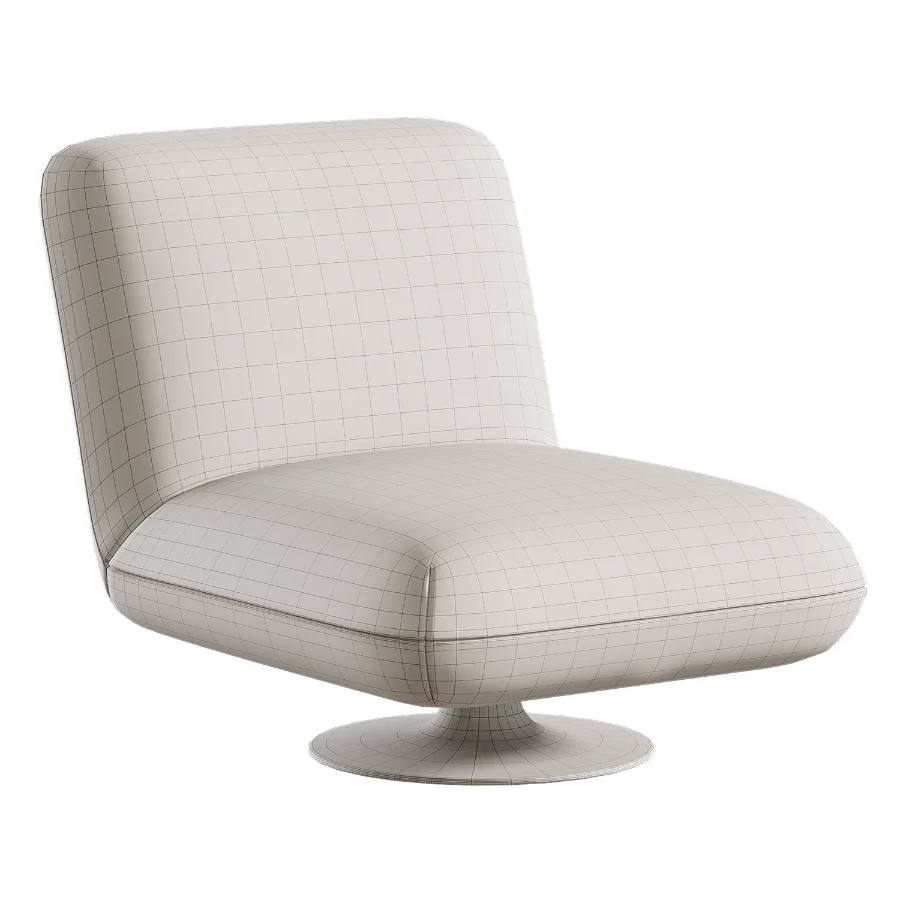 Swivel soft chair from ZARA HOME Image 4