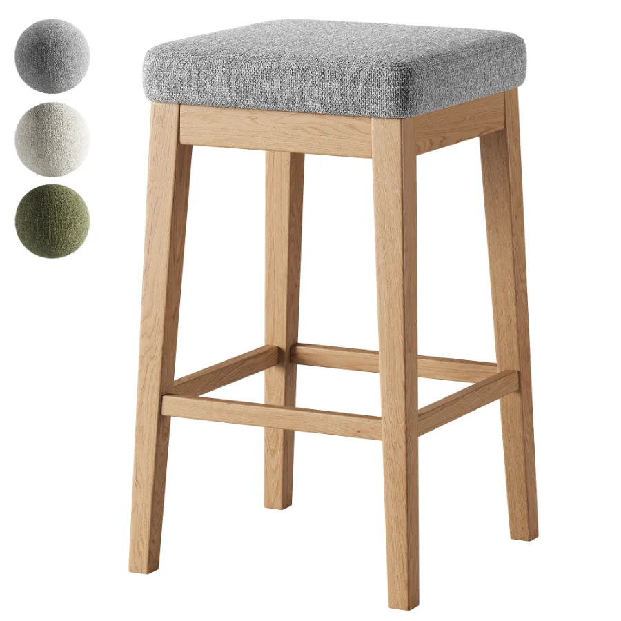Half Bar Stool Moulin Image 1
