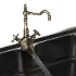 SMEG Double Bowl Kitchen Sink and Faucet - Thumbnail 2
