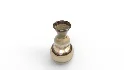 Bradburn Home Double Gourd Stripe Floor Vase - Thumbnail 6