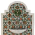 Mediterranean Mosaic Wall Fountain - Thumbnail 4