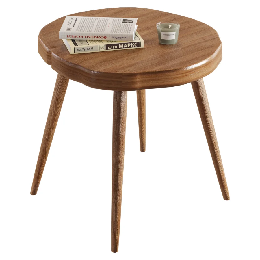 Coffee Table with Decorative Accessories Image 1