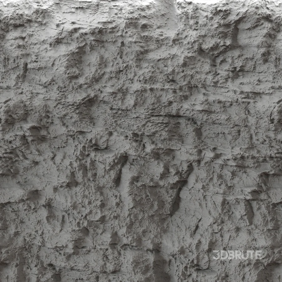 Natural Rock Cliff Material Image 6