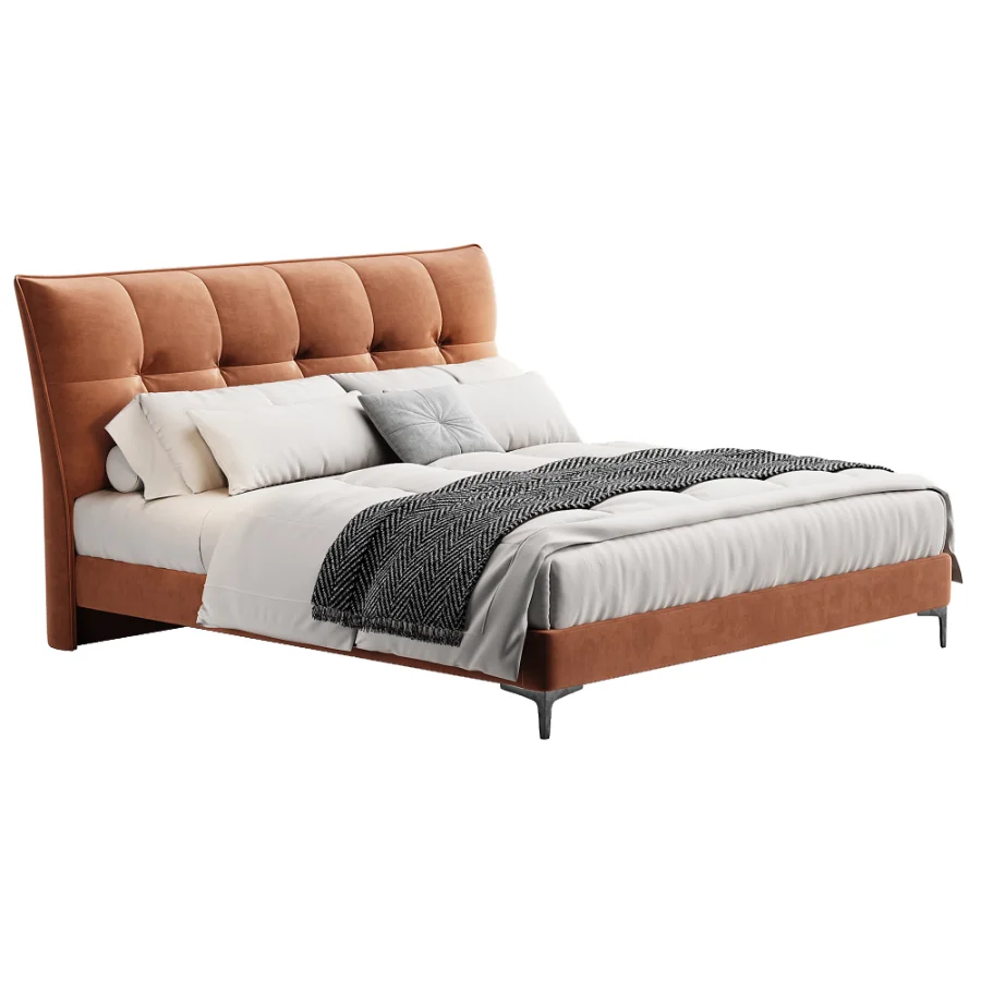 Scandinavian double bed 03 Image 2
