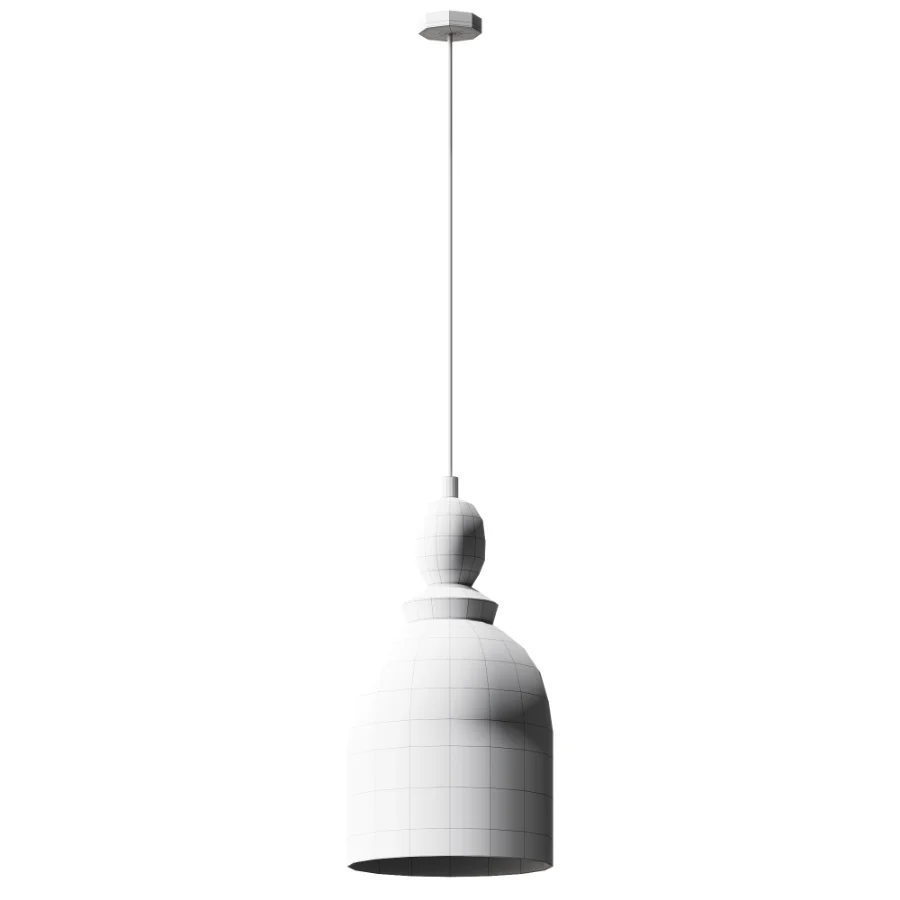 Zara Large Ceramic Pendant Lamp Image 3