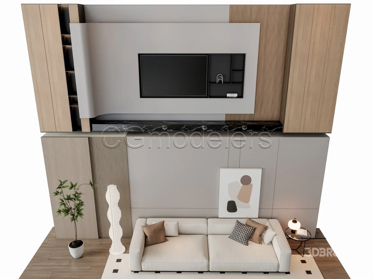MODERN LUXURY LIVING ROOM SET 19 Image 13