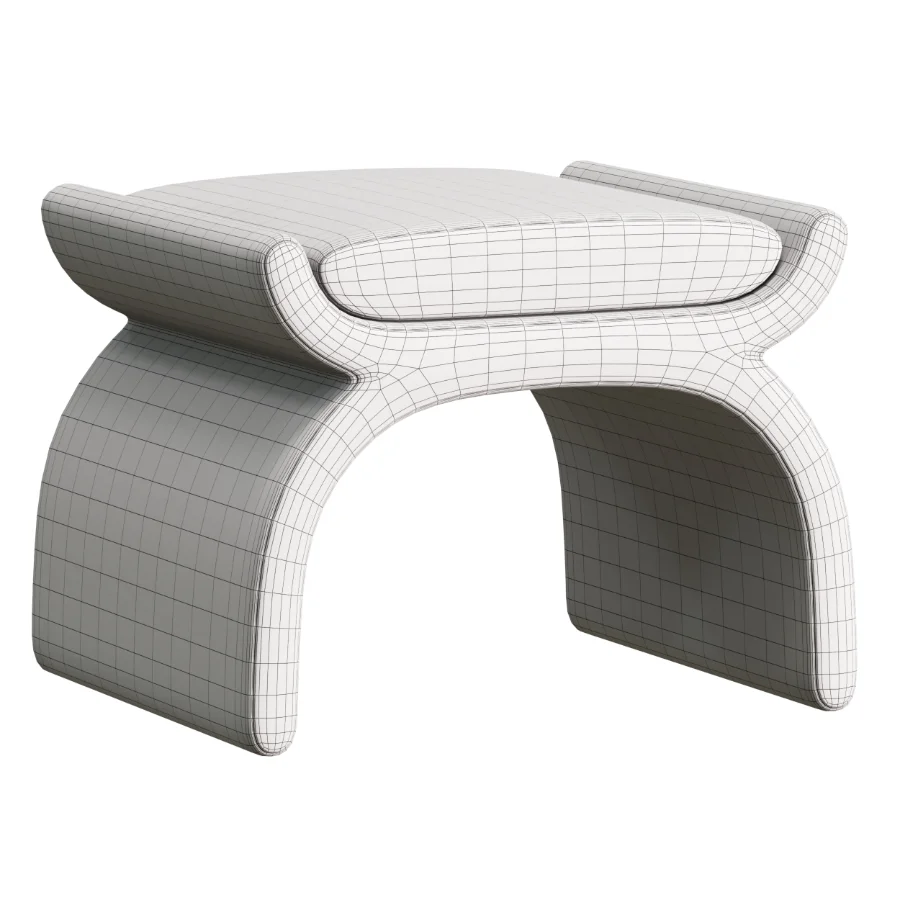 Elegant Napa Pouf Image 4