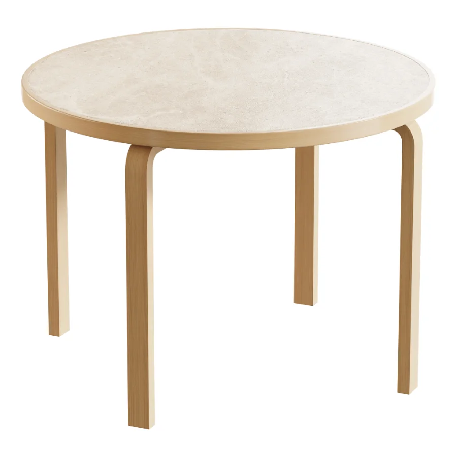 Artek Alvar Aalto Round Table 90A Image 5