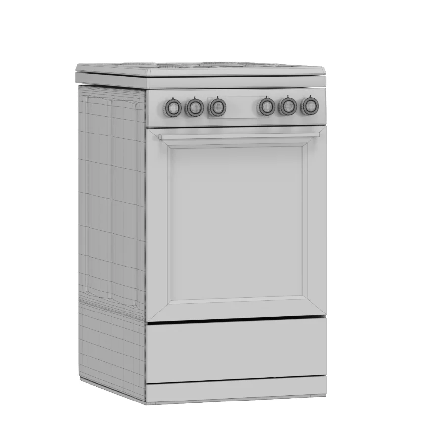 Gorenje GK5C42BF Black Gas Electric Cooker Image 2