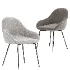 Brooke Fabric Dining Chair - Thumbnail 2