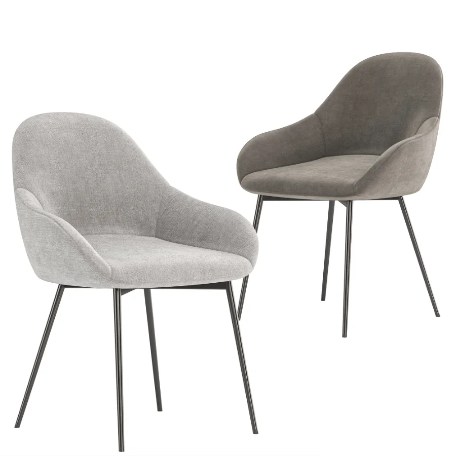 Brooke Fabric Dining Chair Image 2