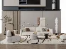 MODERN LUXURY LIVING ROOM SET 20 - Thumbnail 14