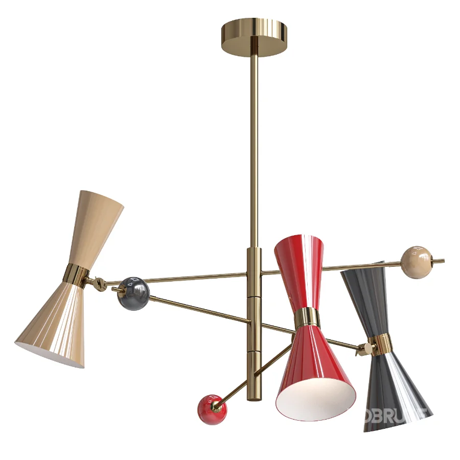 Modern Sputnik Chandelier Image 2