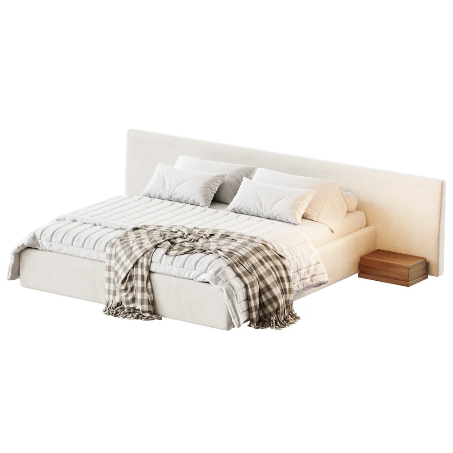 Minimalistic style bed Image 3