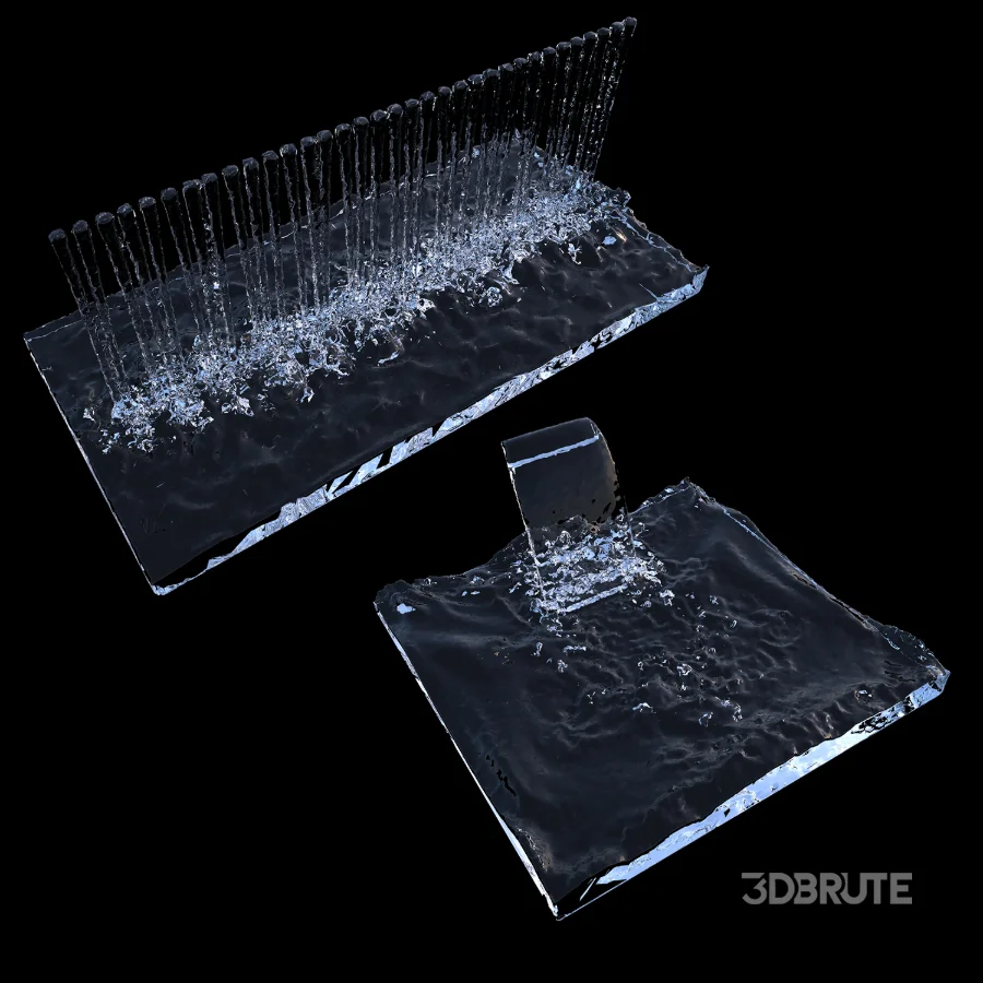 Water Splash & Fountain Collection 01 Image 3