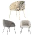 Xander Fabric Dining Chair - Thumbnail 2