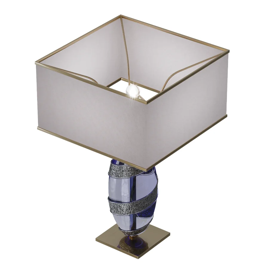 Brahma lamp light blue and red Image 5