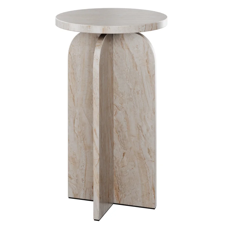 Graham marble bedside table by Sklum Image 8