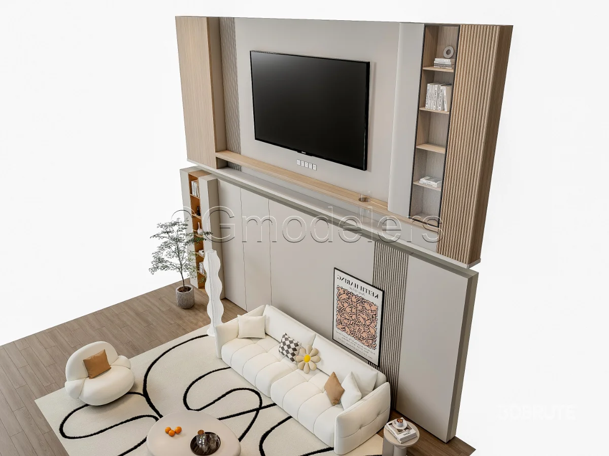 MODERN LUXURY LIVING ROOM SET 5 Image 7