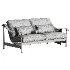 Outdoor Sandy Three Seater Sofa 02 - Thumbnail 4