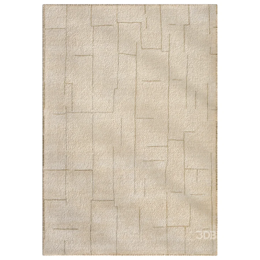 Oran Wool Silk Rug Image 3