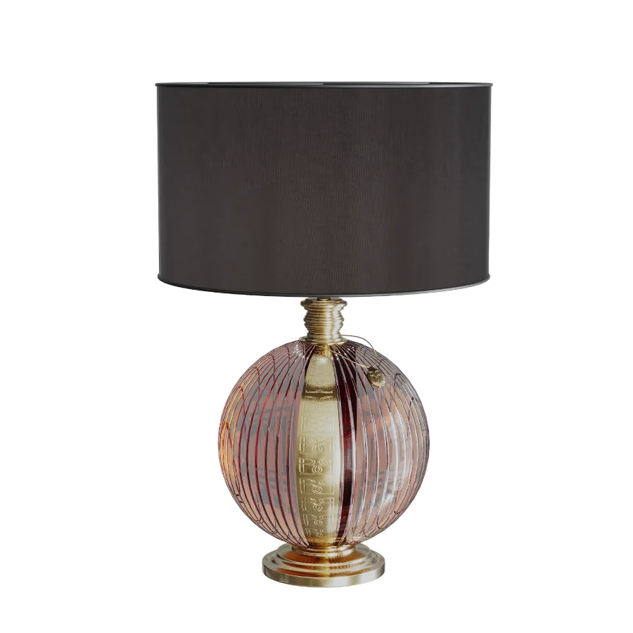 Baldi Home Jewels Lucciola Green Crystal Table Lamp Image 2