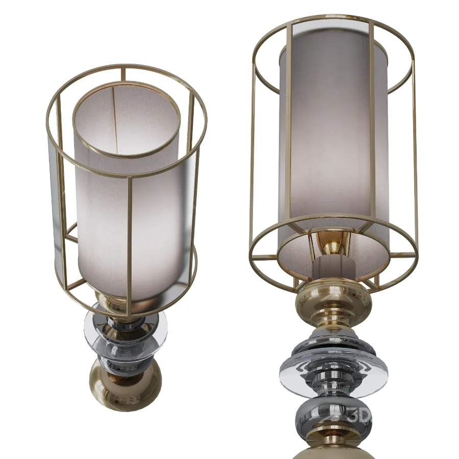 Sigma L2 CL2088 Gold Majolica Table Lamp Image 5