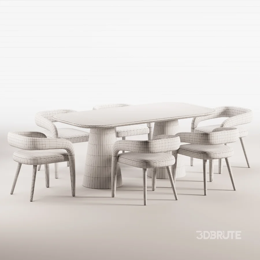 Syrah Chair and Dining Table Image 1