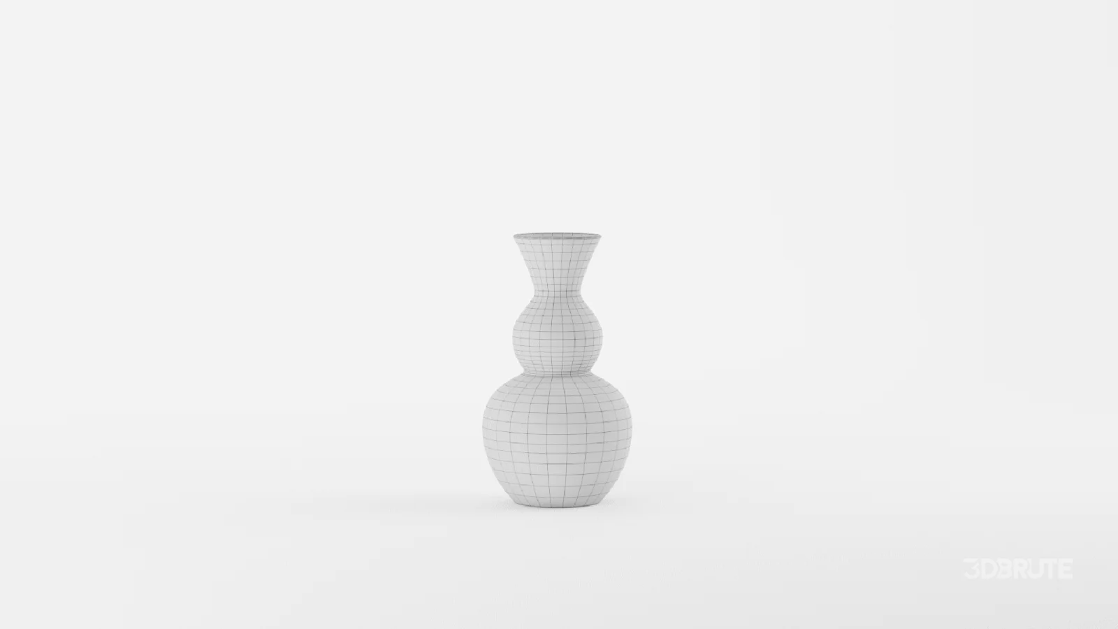 Bradburn Home Double Gourd Stripe Floor Vase Image 10
