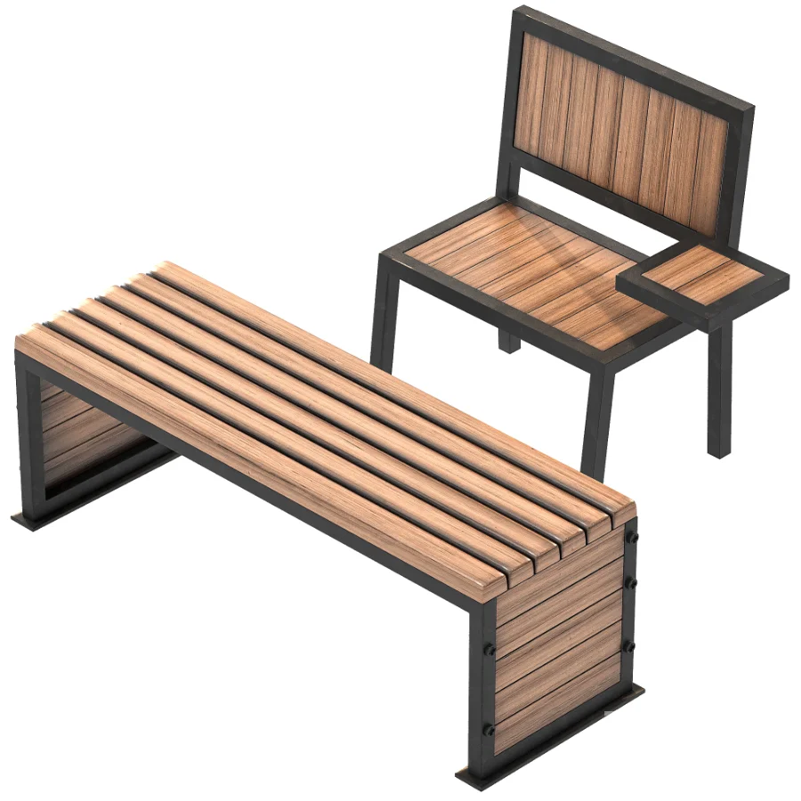 Urban Chairs Set 01 Image 5