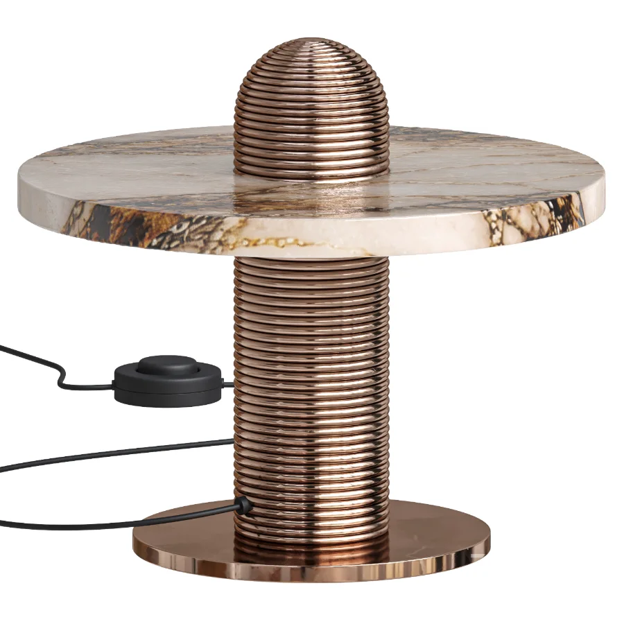 Alabaster Comet Table Lamp Image 3