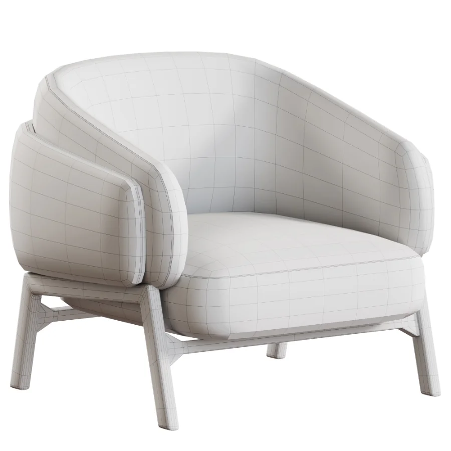 Berto Armchair Image 4