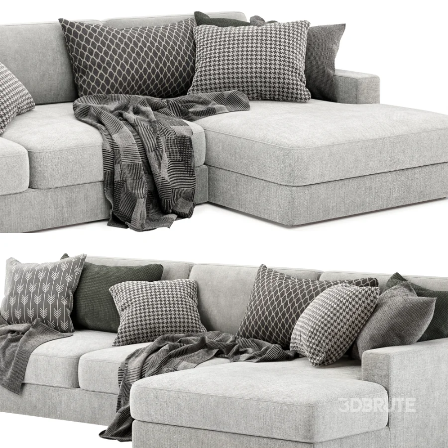 Kelsey chaise sofa Image 2
