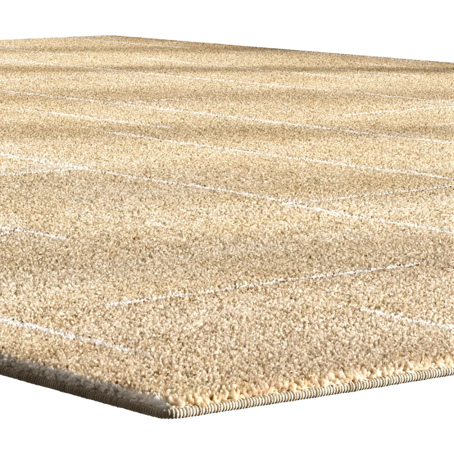 Oran Wool Silk Rug Image 6