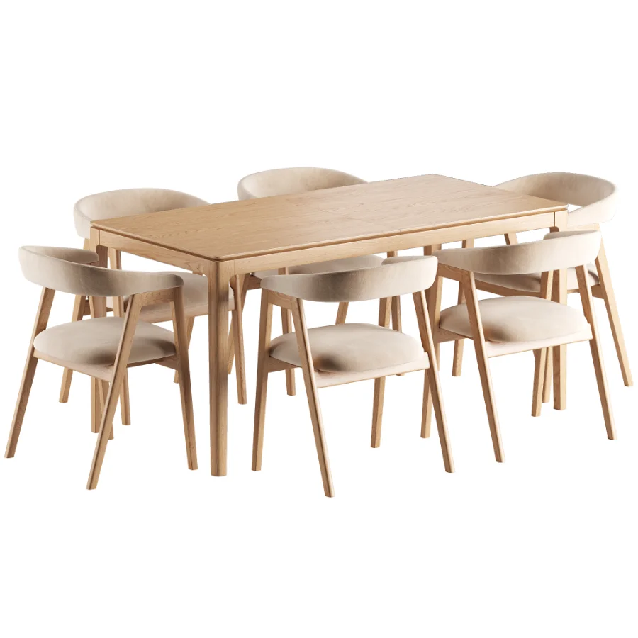 Trevor Chair Milford Table Image 6