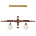 Cambridge Wooden Chandelier - Thumbnail 2