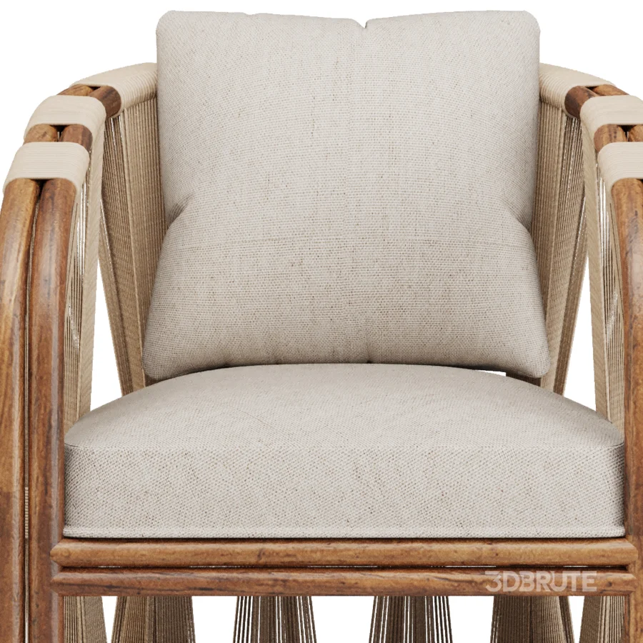 Shanaya Rattan Arm Chair Image 5