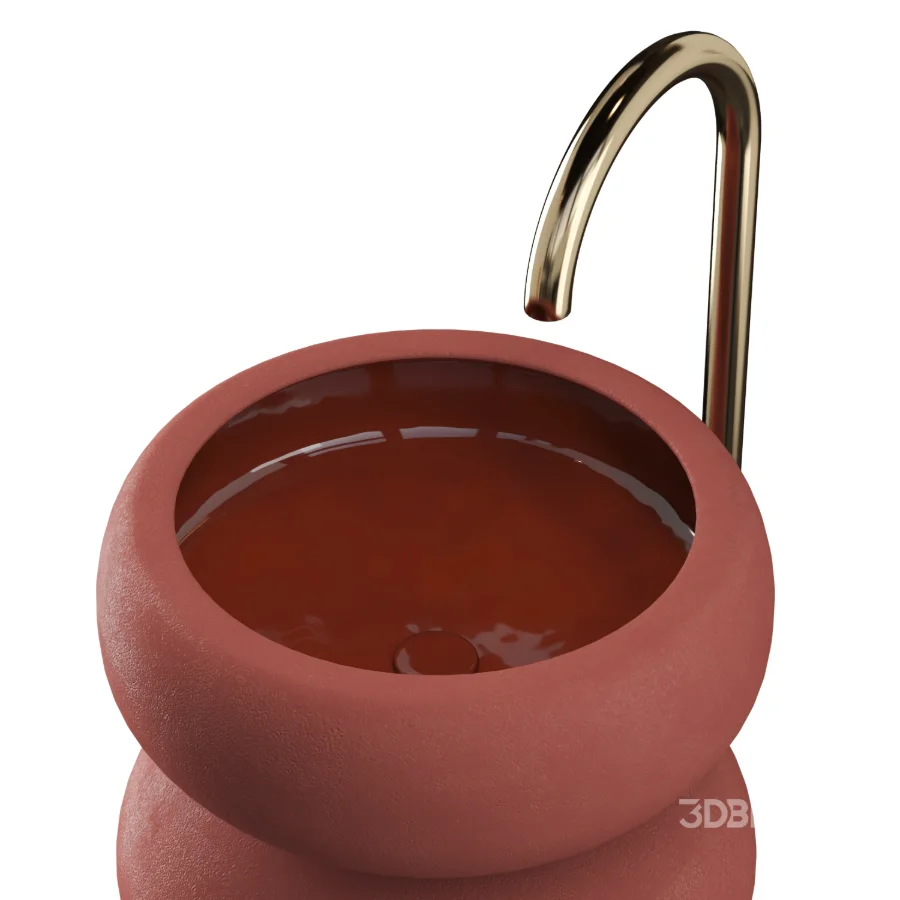 Freestanding Clay Basins FB IV | Studio LOHO Image 3