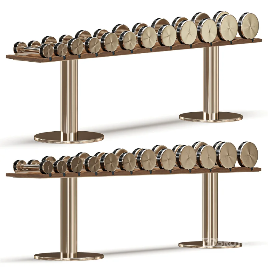 Horizontal dumbbell rack Image 1