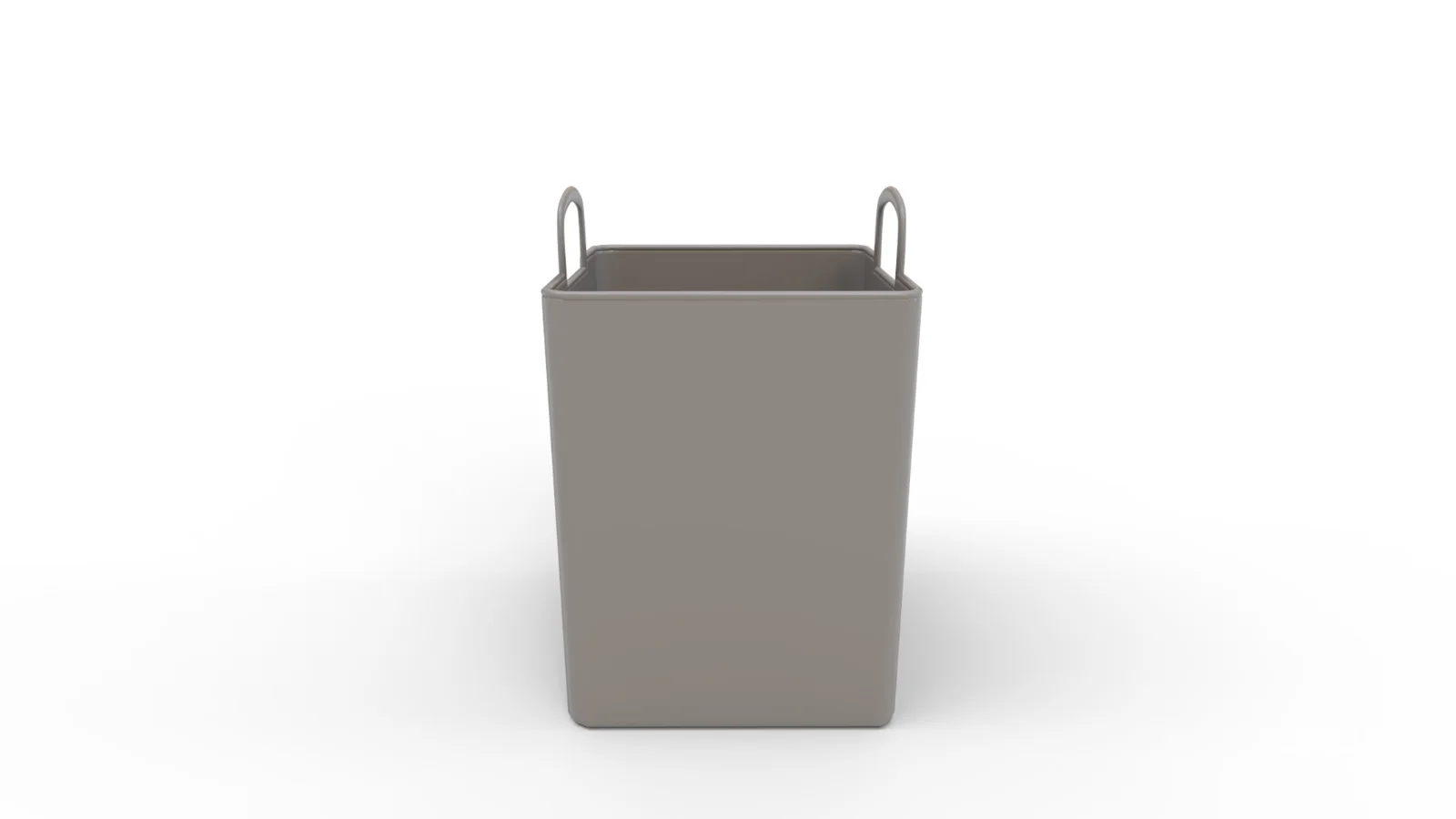 Modern Weave Tall Handle Basket Image 1