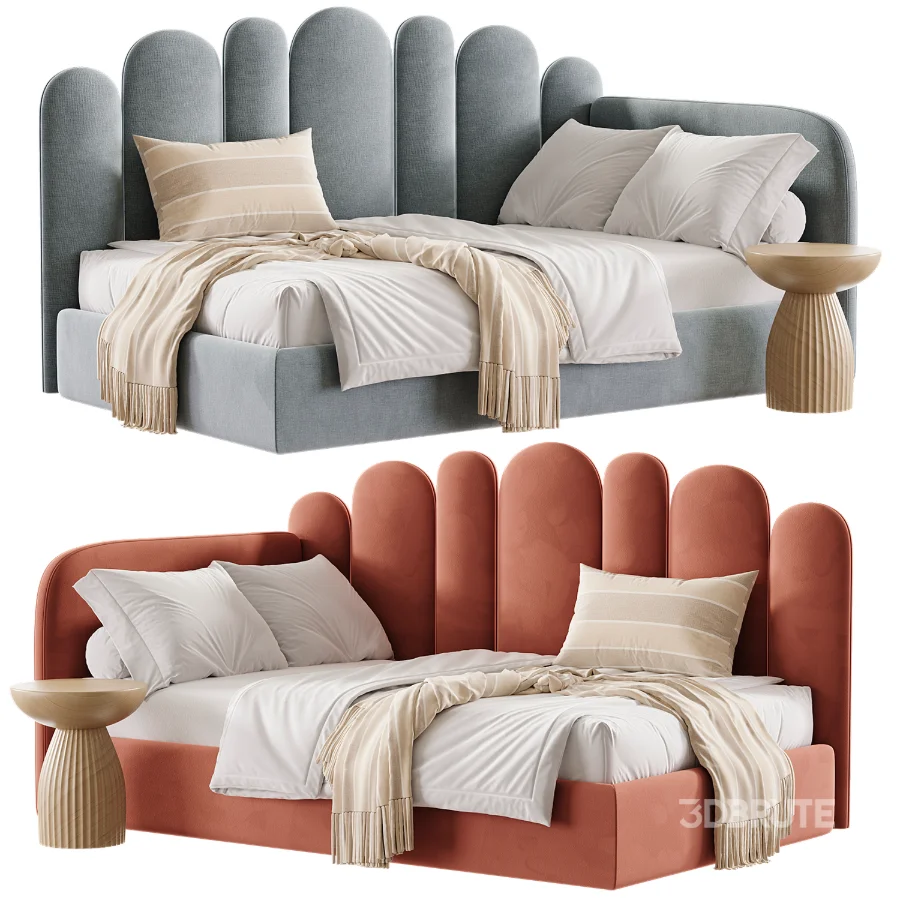 Woody children’s soft sofa bed Image 4