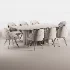 LESLIE ARMCHAIR and Dining Table - Thumbnail 4