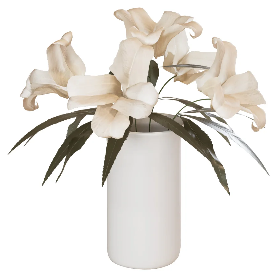 Flowers in Vase Image 1