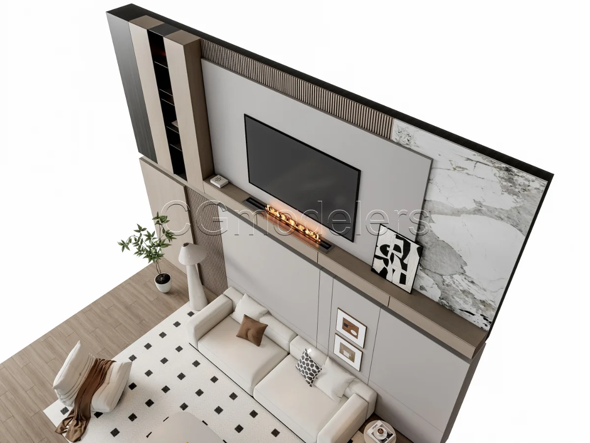 MODERN LUXURY LIVING ROOM SET 17 Image 1