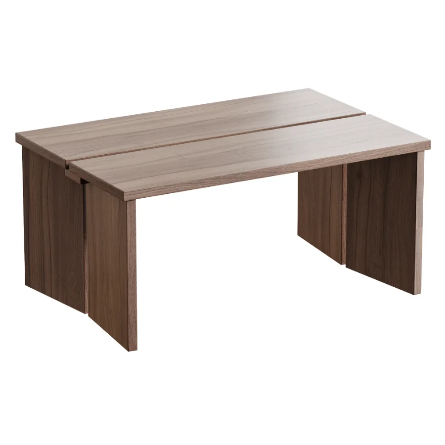 Amad oak wood coffee tables Image 6