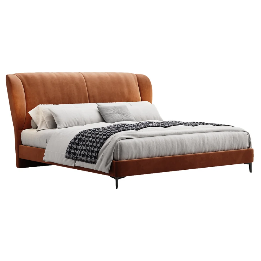 Scandinavian double bed 06 Image 1