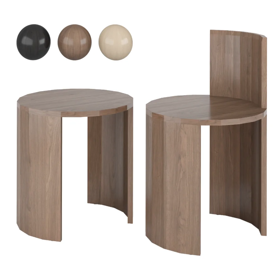 Sabu Studio Twenty Chair & Table Image 4