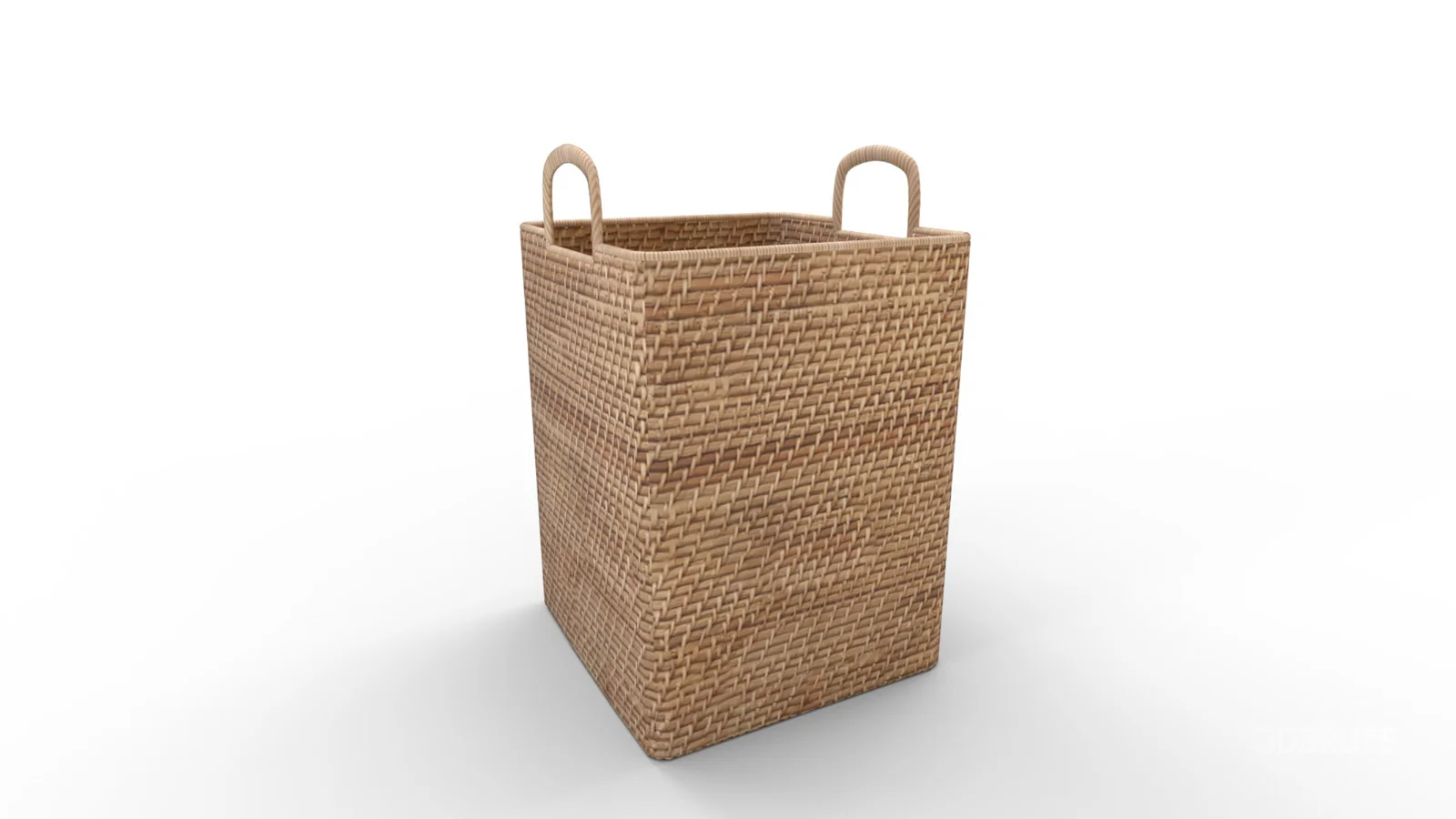 Modern Weave Tall Handle Basket Image 9