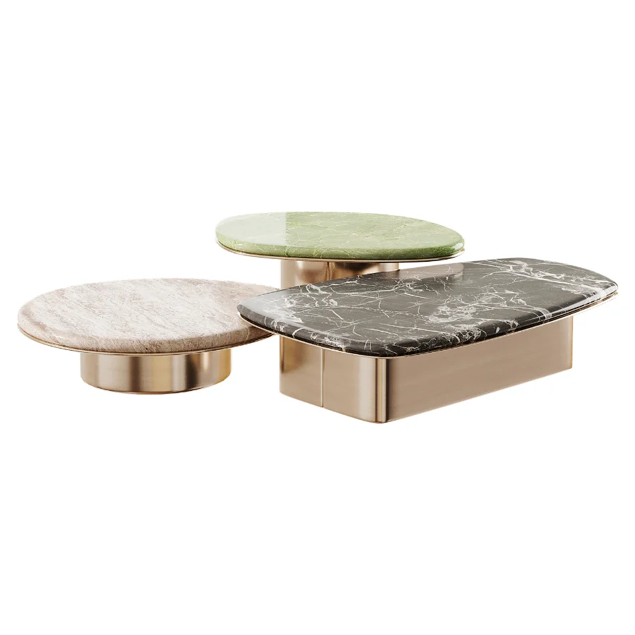 Stone Coffee Table Image 1